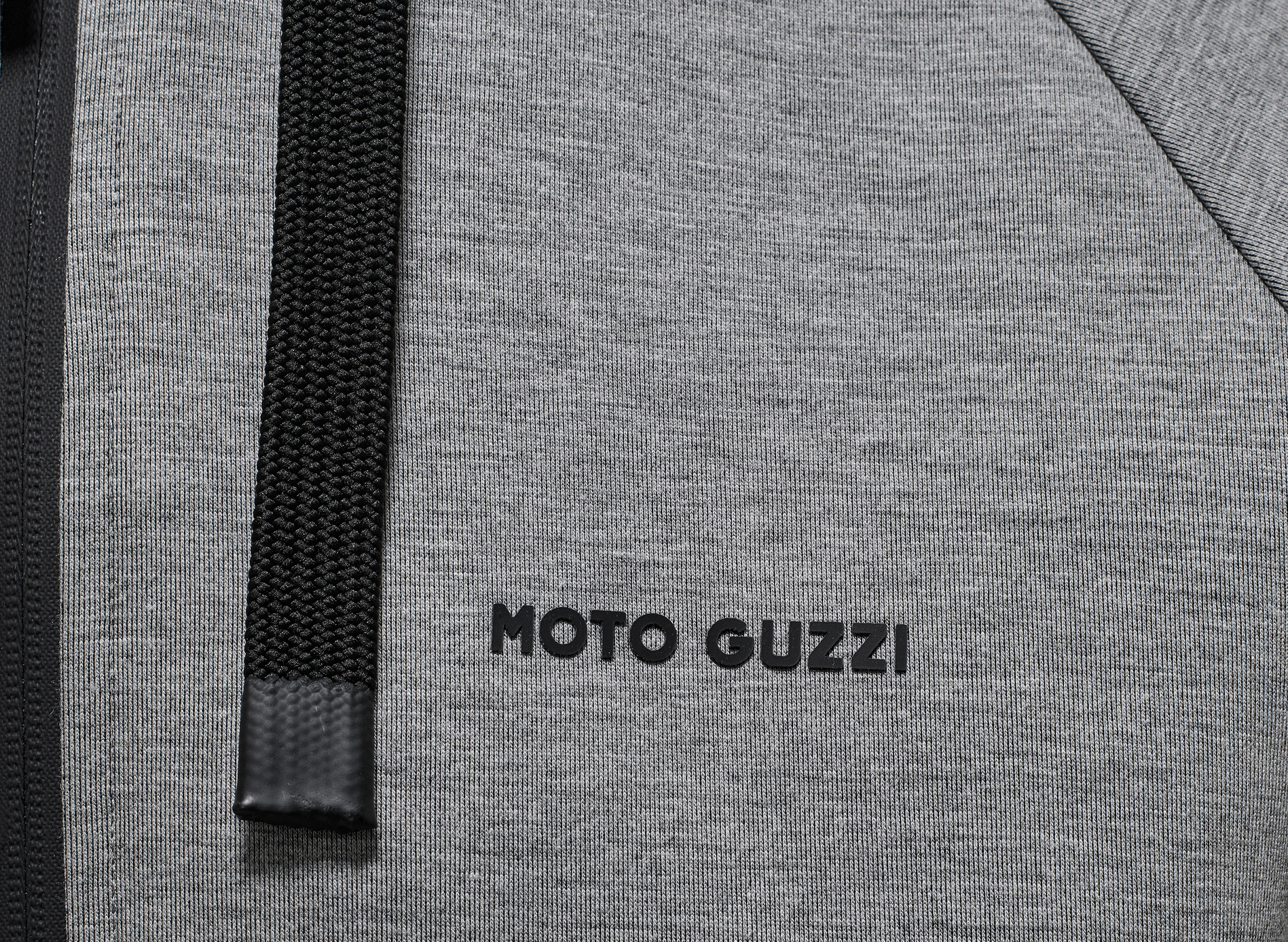 Sweat à capuche unisexe "Moto Guzzi Essential" gris