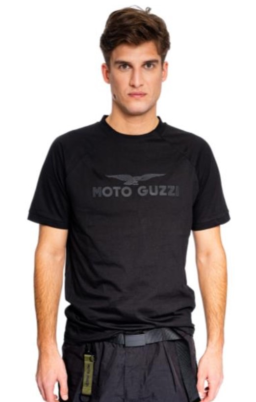 T-shirt homme "Moto Guzzi Essential" noir