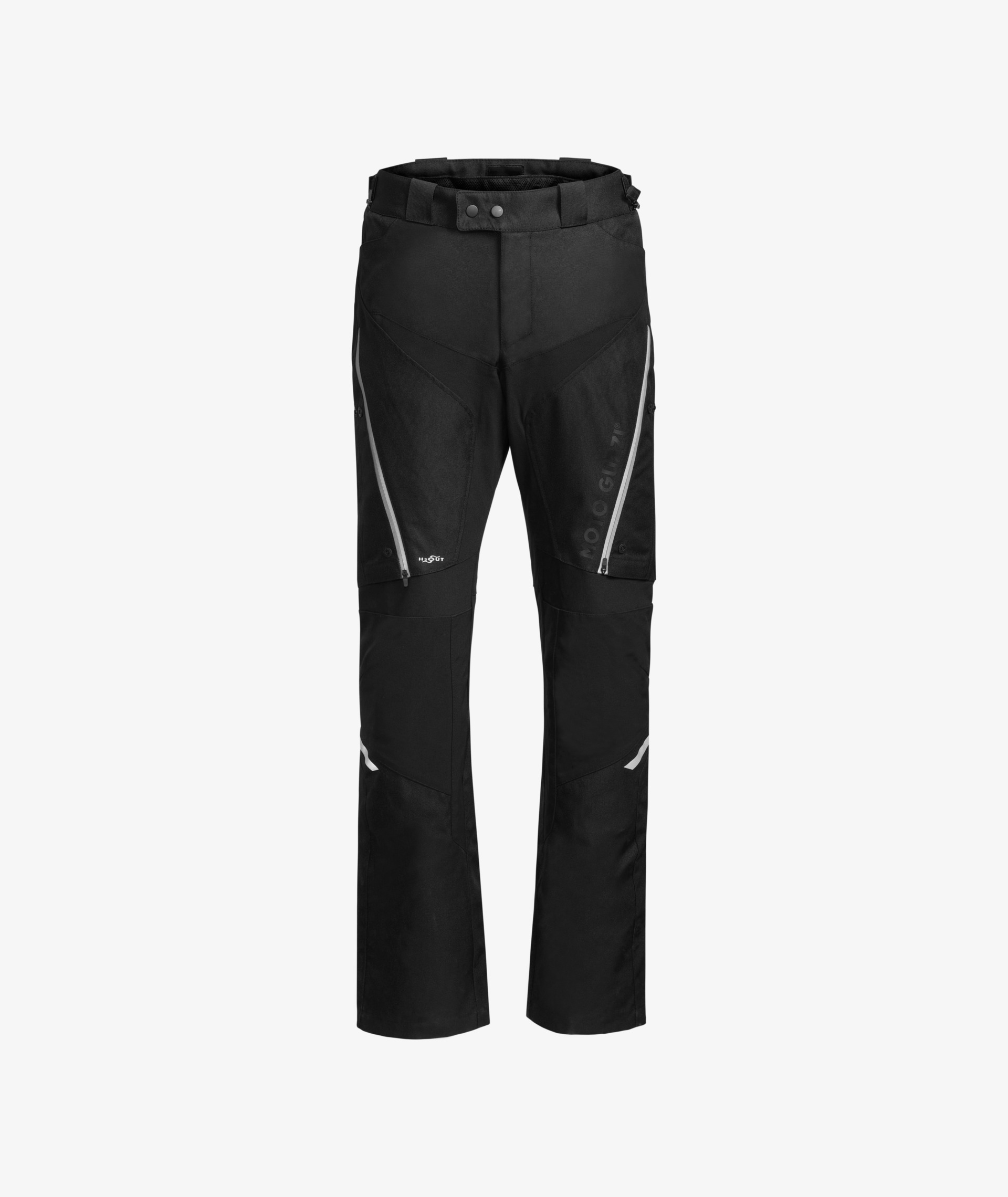 Pantalon Moto Guzzi "Adventure Touring" noir, protections incluses