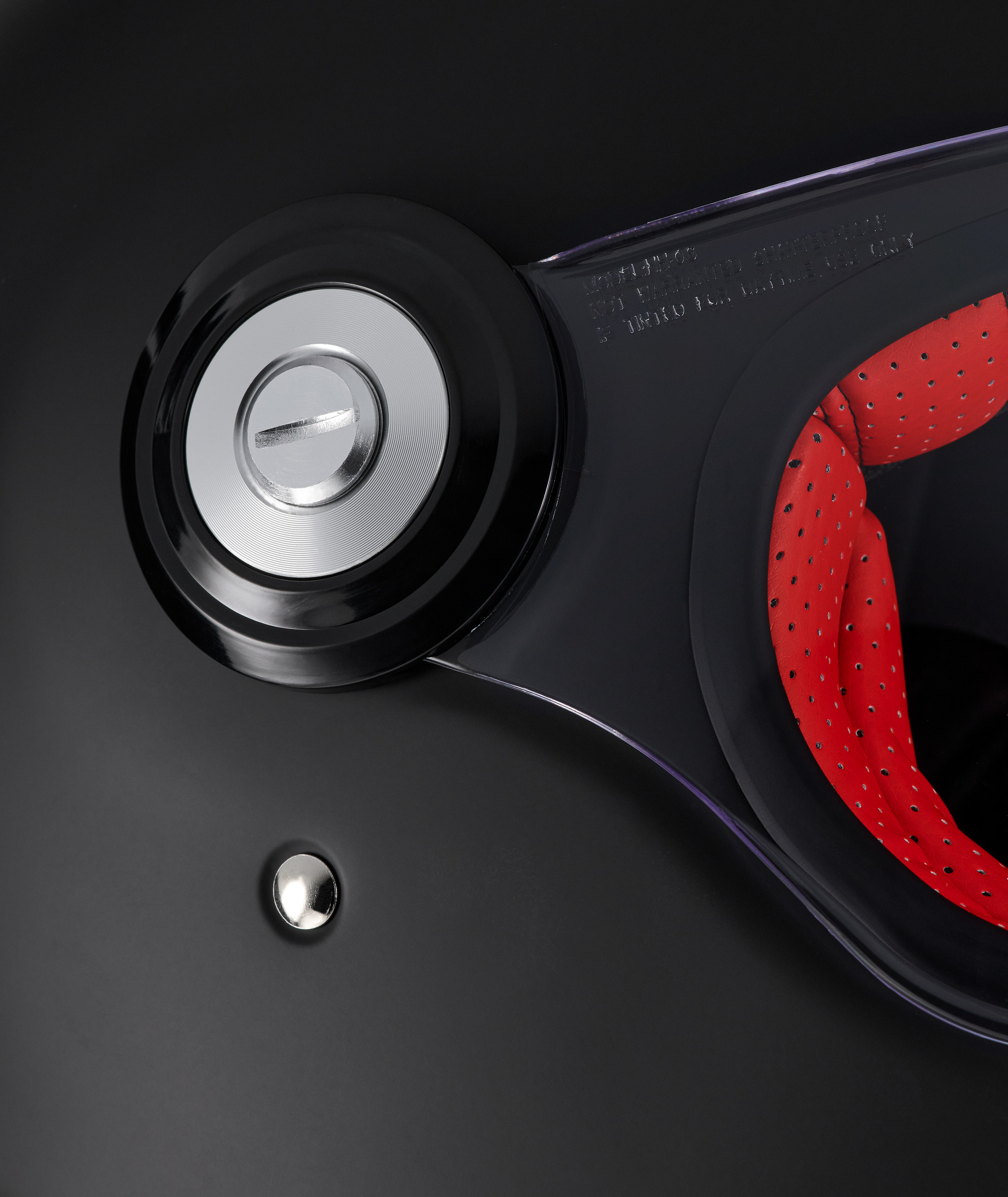 Casque intégral Moto Guzzi « MRV » noir mat