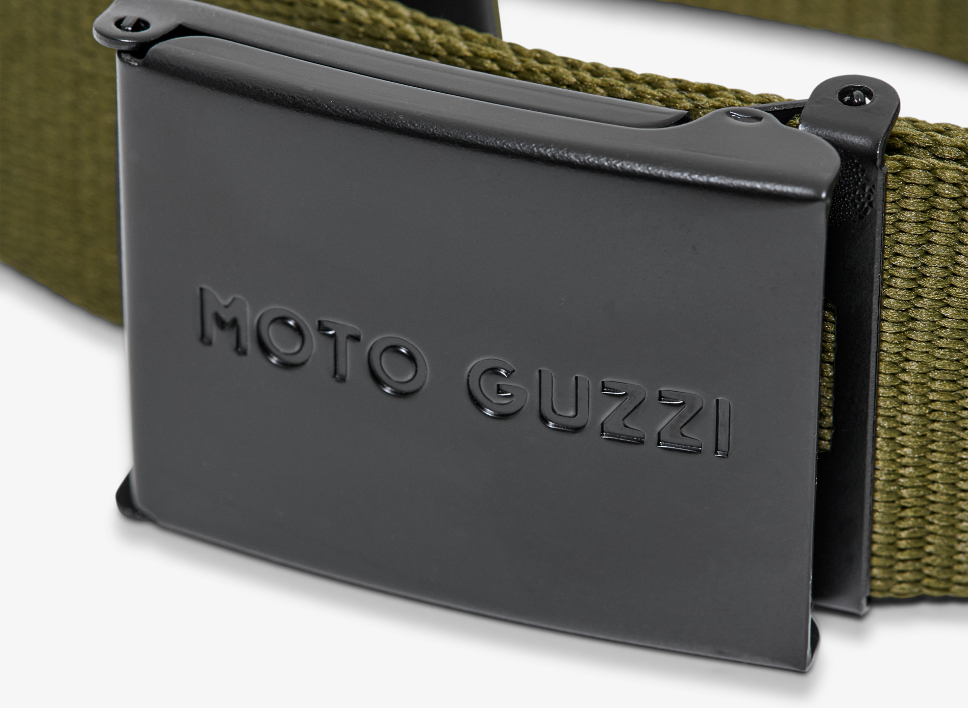 Ceinture Moto Guzzi verte