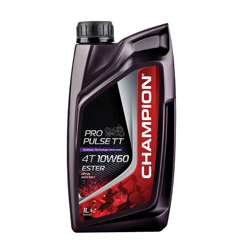 CHAMPION® Pro Pulse TT 4T 10W-60 Huile moteur à l'ester - 1 litre