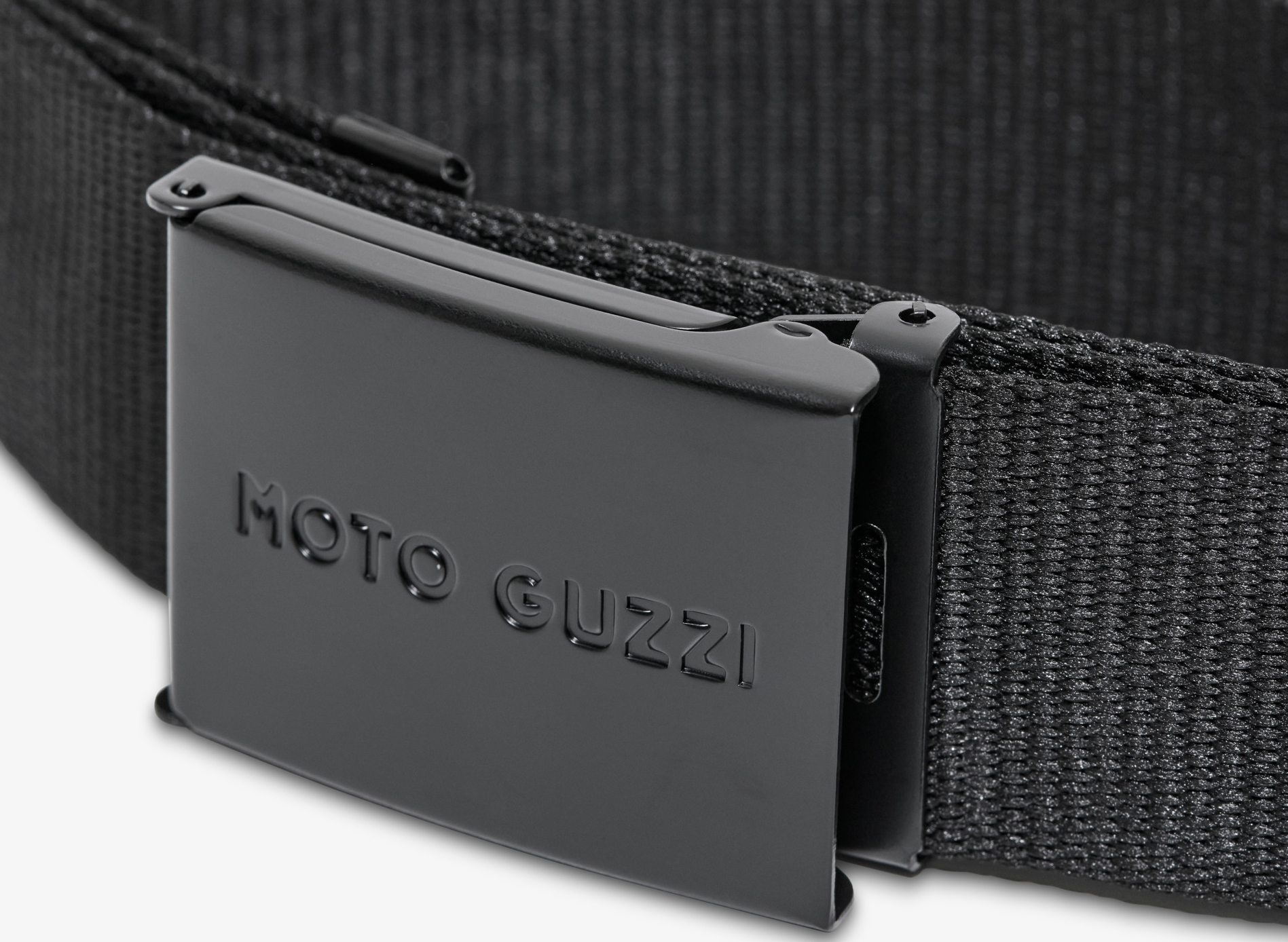 Ceinture Moto Guzzi noire