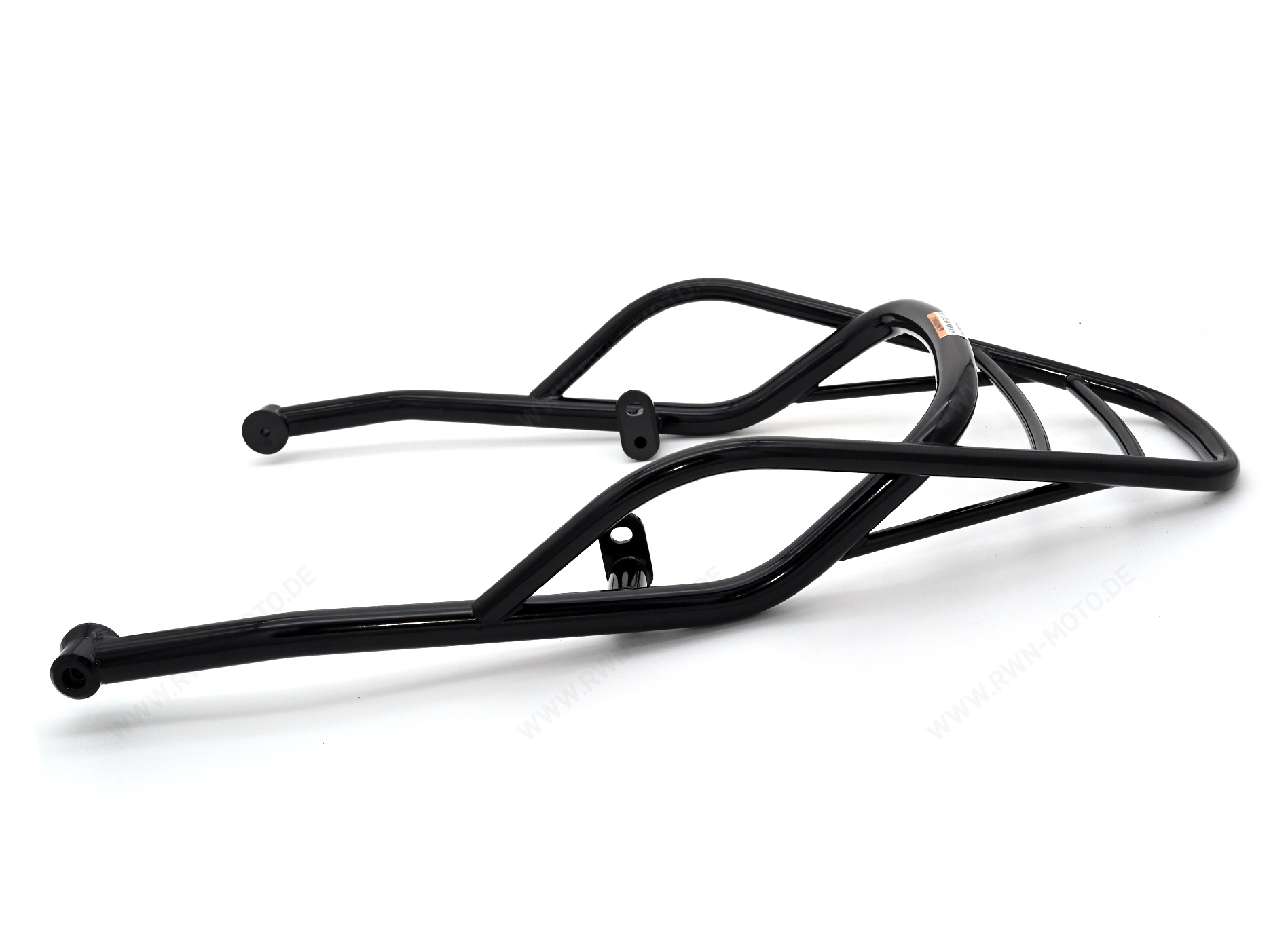 Porte-bagages arrière, noir, rigide pour Moto Guzzi V7 850 2021-