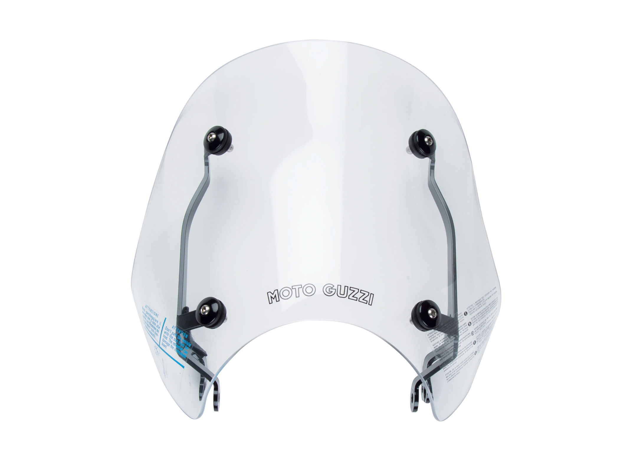 Pare-brise avec support noir complet, Touring pour Moto Guzzi V7 Special 850 2021-
