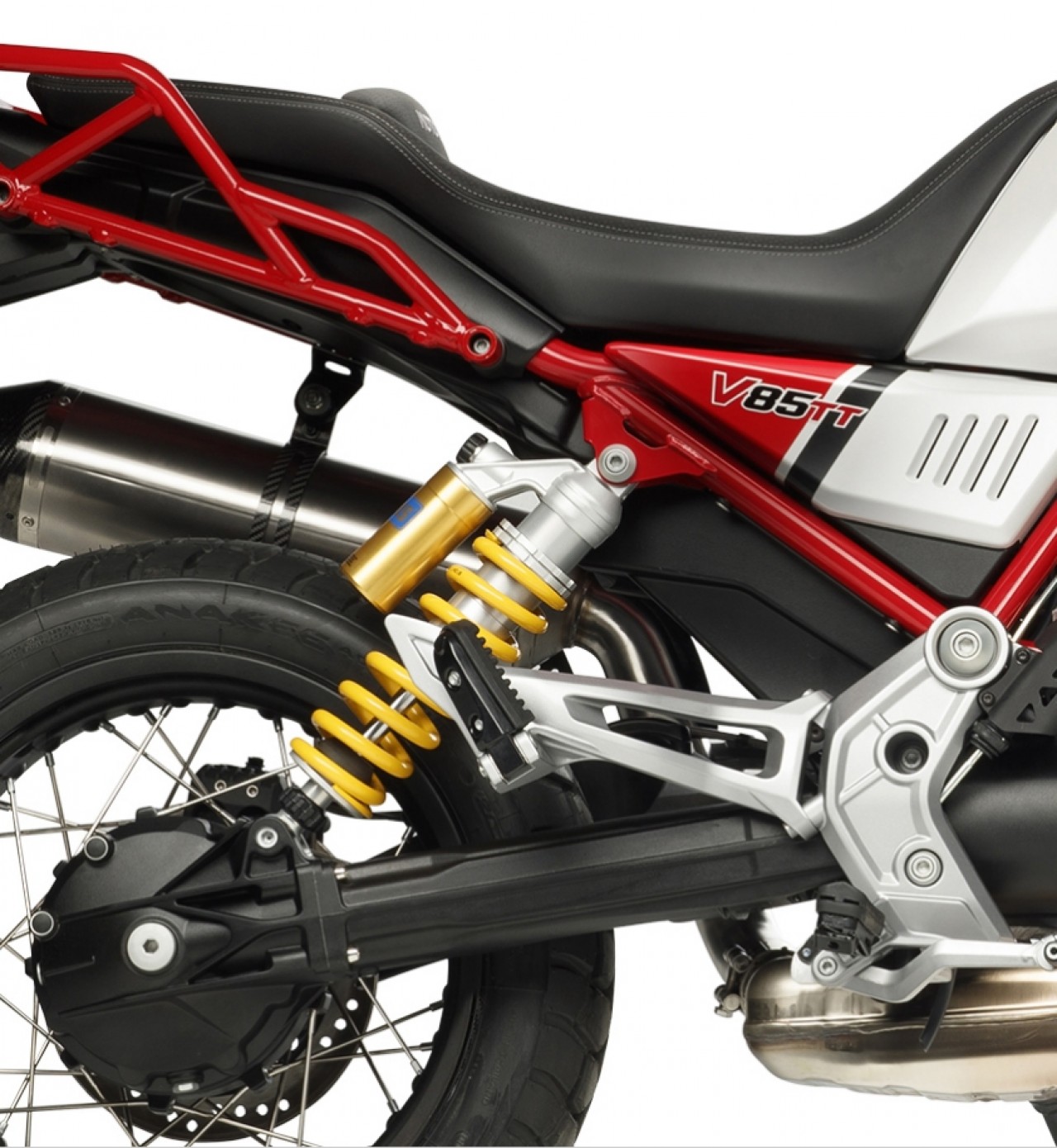 Monoamortisseur Öhlins d'origine Moto Guzzi V85 TT