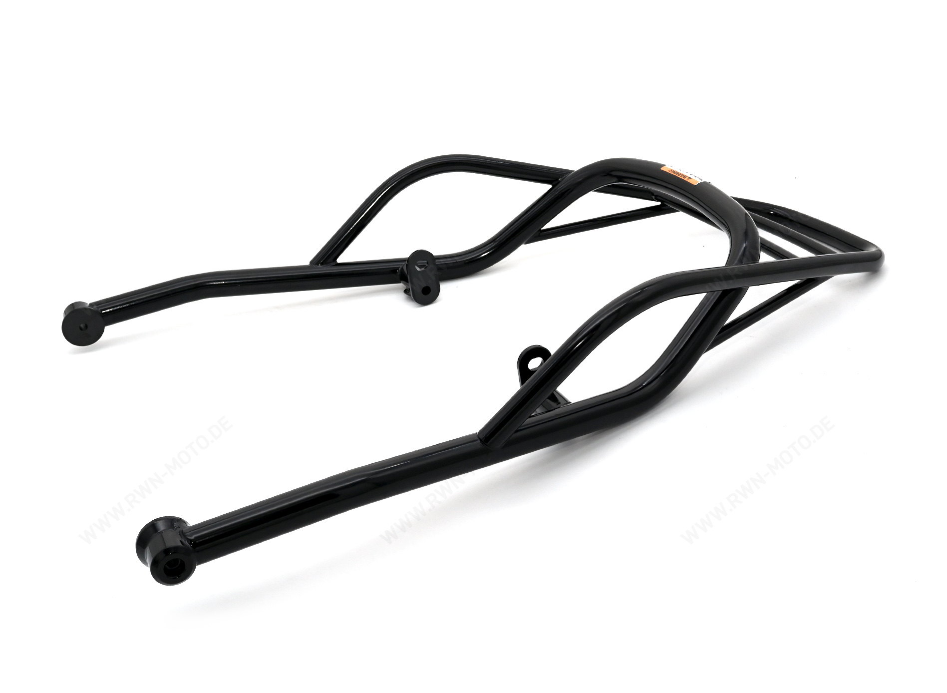 Porte-bagages arrière, noir, rigide pour Moto Guzzi V7 850 2021-