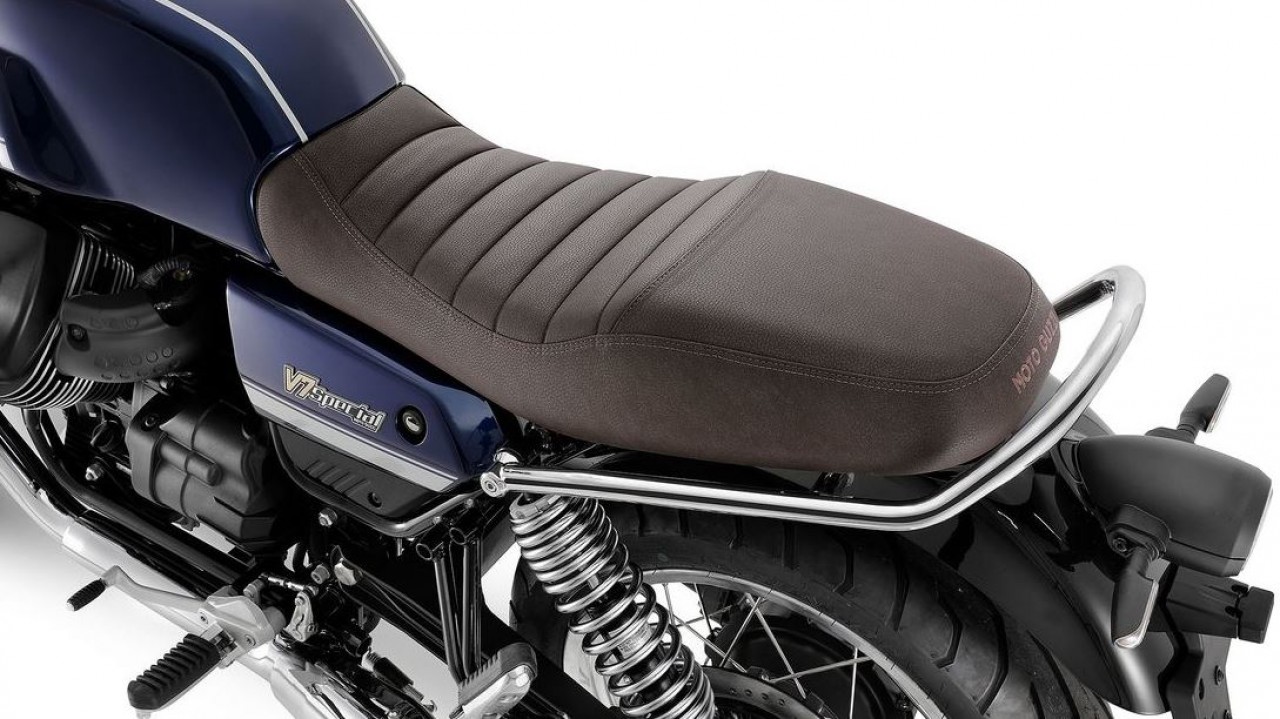 Selle Low Gel Confort pour Moto Guzzi V7 850 2021-