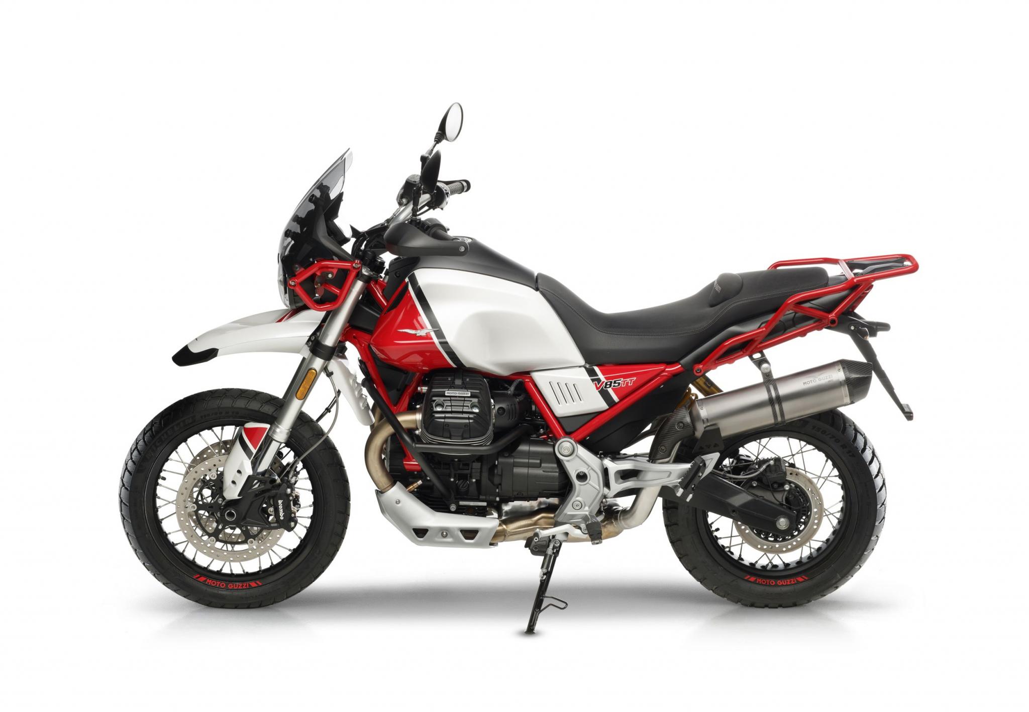 Silencieux Slip-On ARROW pour Moto Guzzi V85 TT - Euro 4