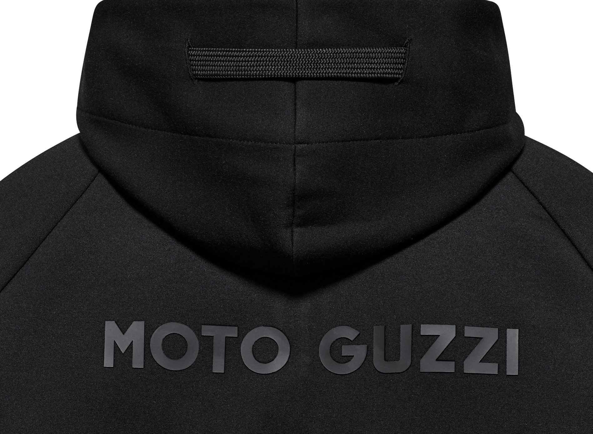 Sweat à capuche unisexe "Moto Guzzi Essential" noir