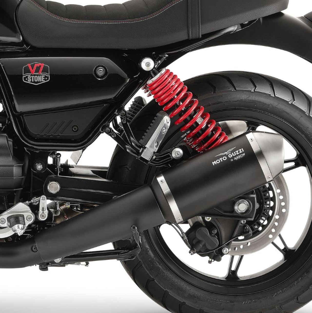 Échappement Slip-On by Arrow pour Moto Guzzi V7 850 2021-
