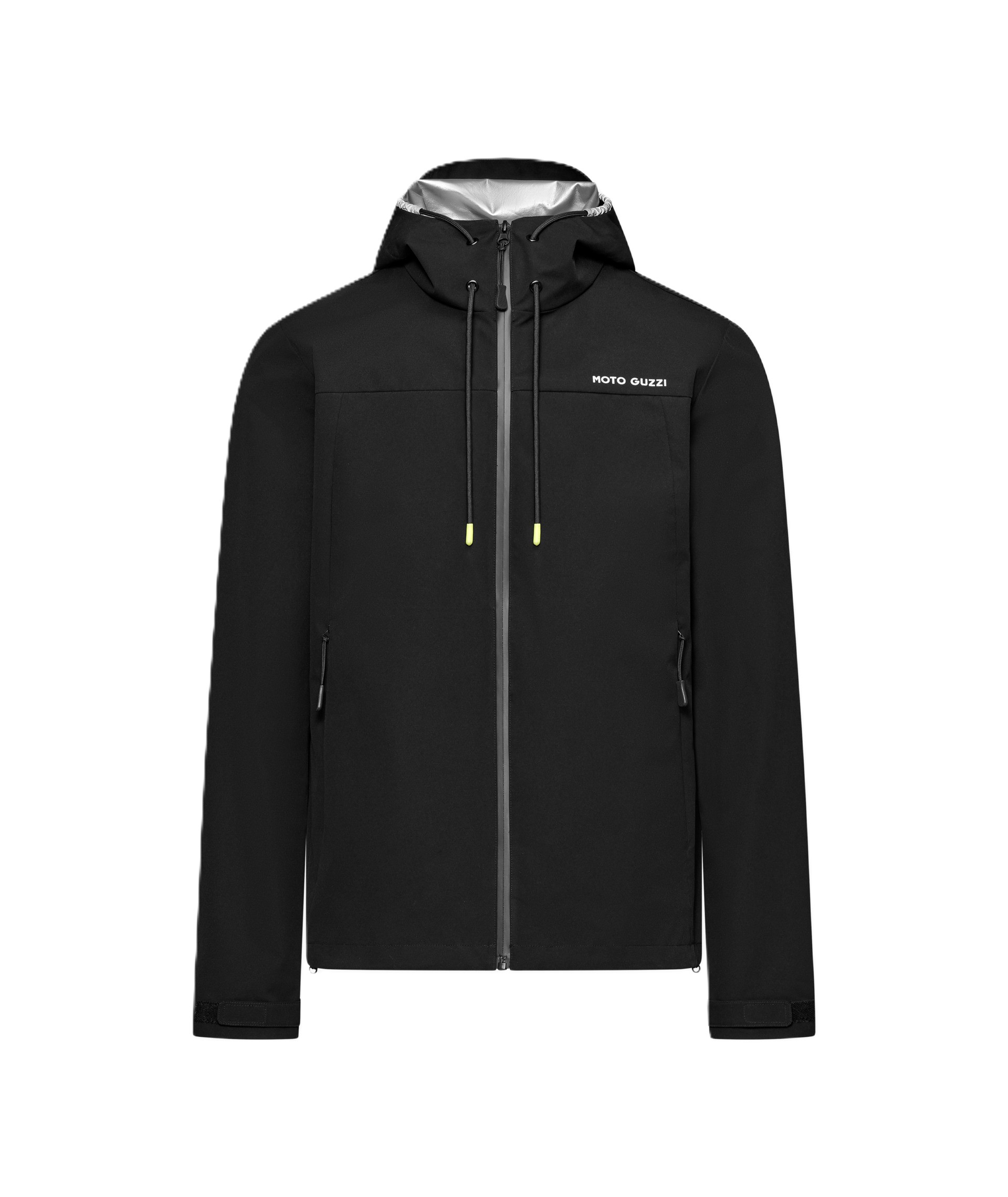 Veste de pluie unisexe Moto Guzzi noire