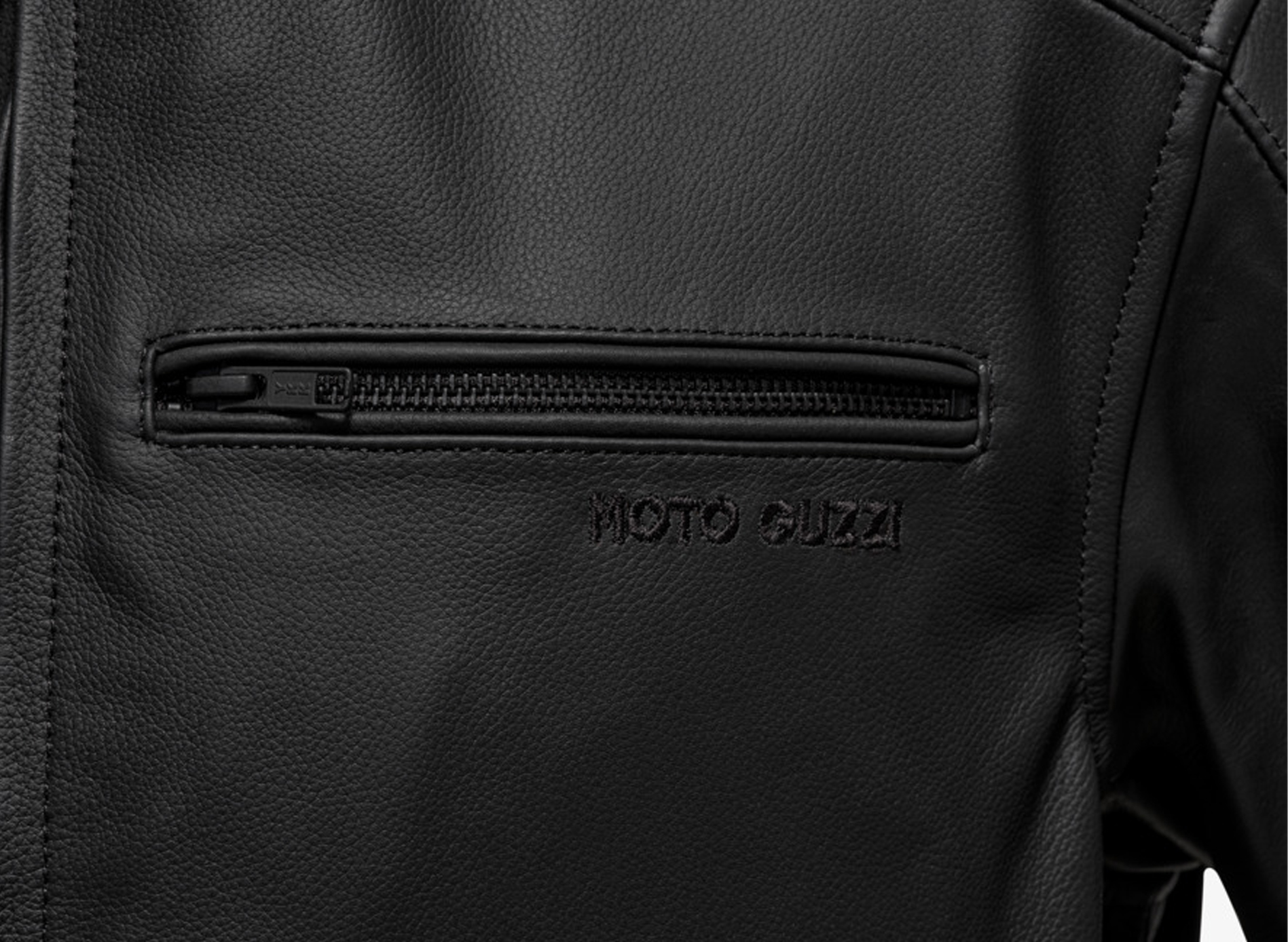 Veste en cuir Moto Guzzi « Contrail »