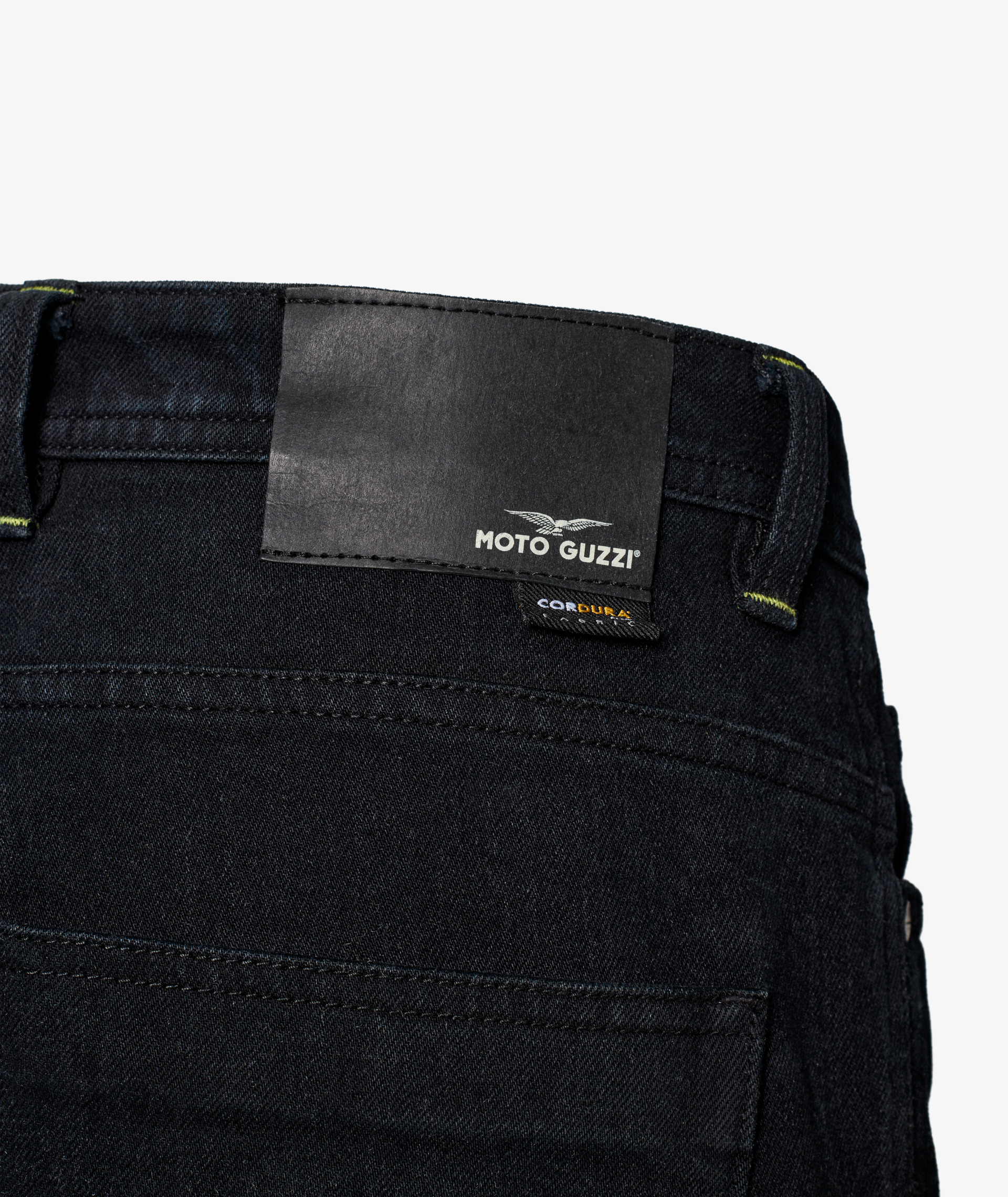 Pantalon en denim Moto Guzzi pour homme « Contrail » avec protections