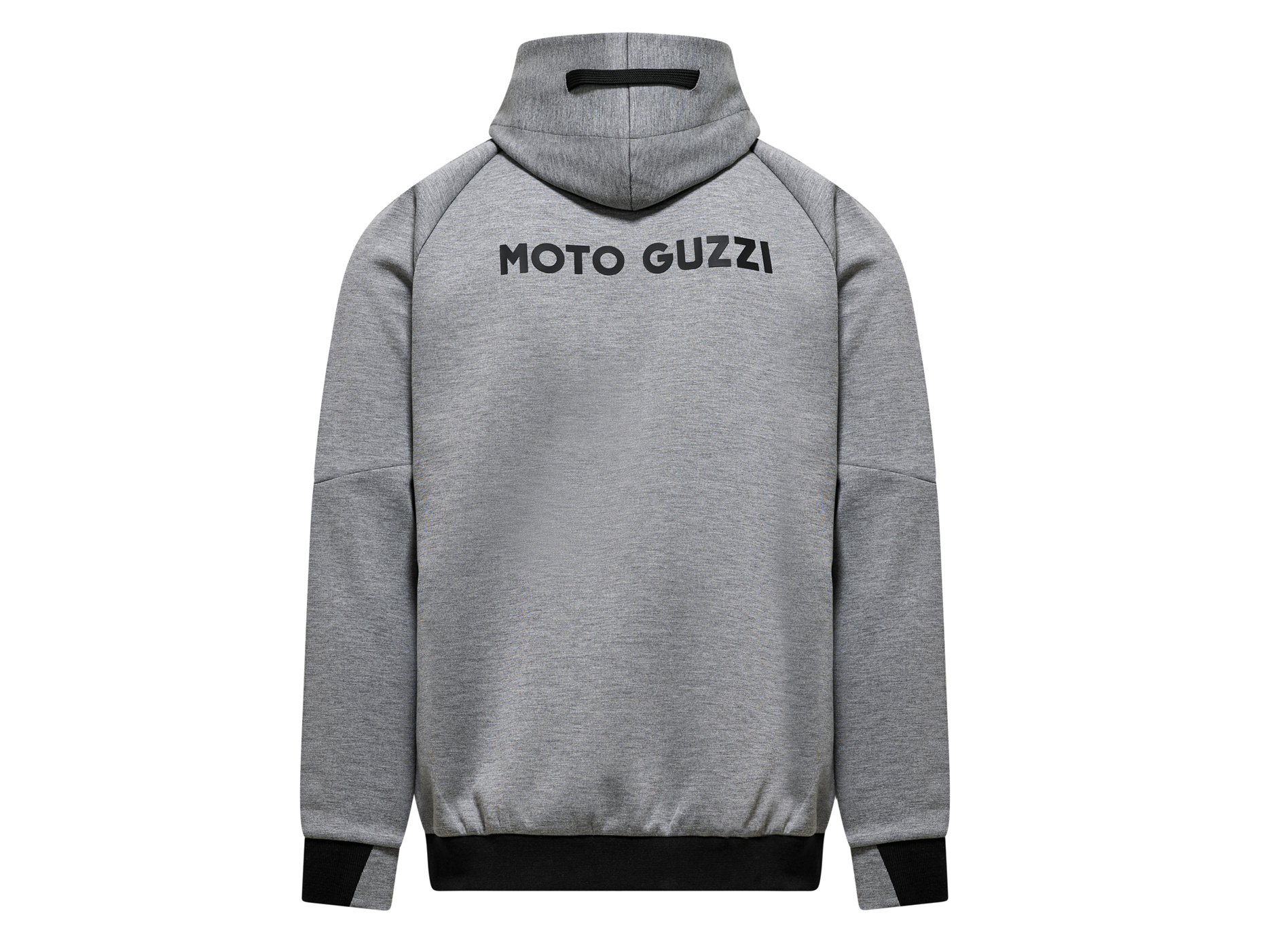 Sweat à capuche unisexe "Moto Guzzi Essential" gris
