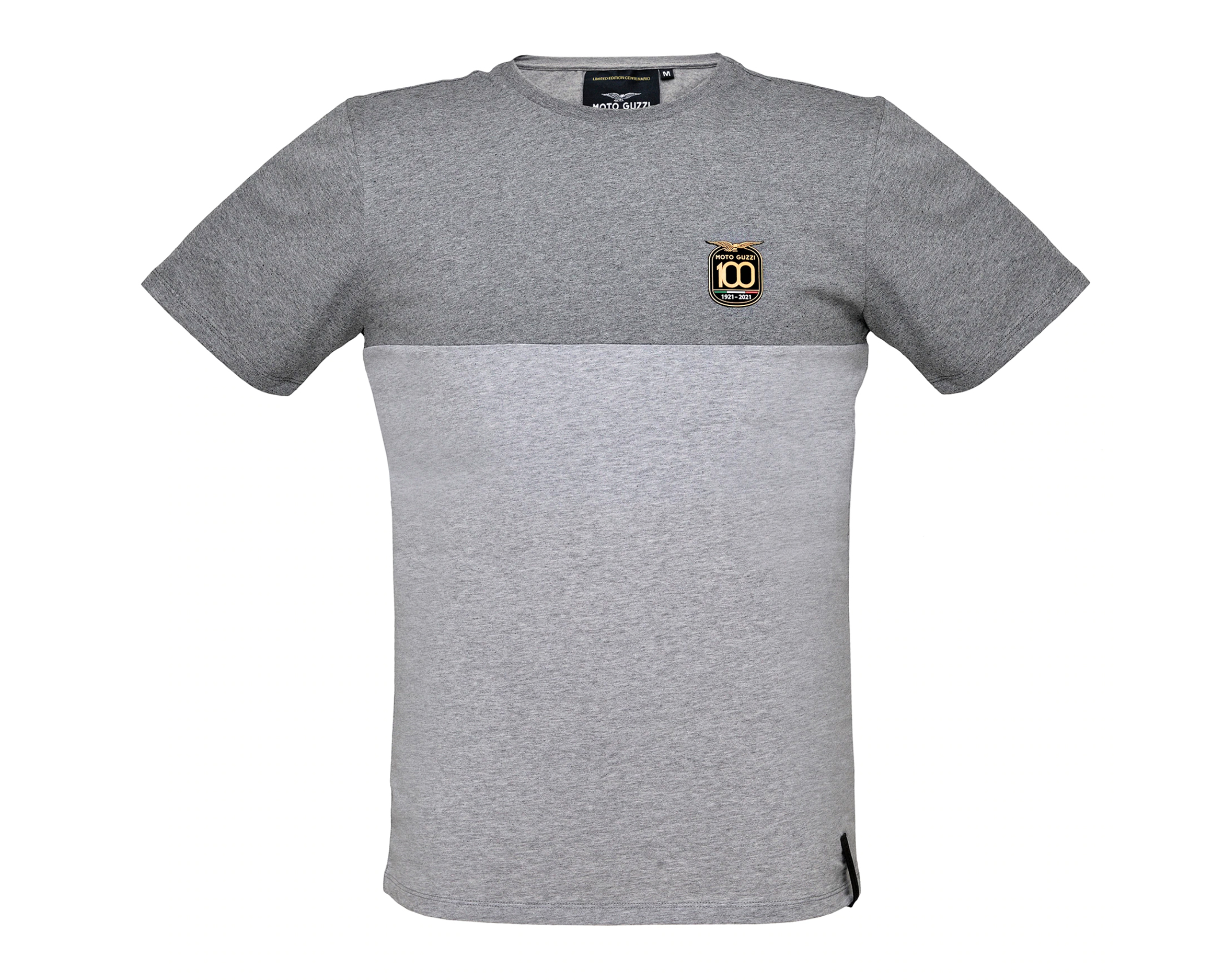 T-shirt Moto Guzzi, Centenario 100 ans : gris