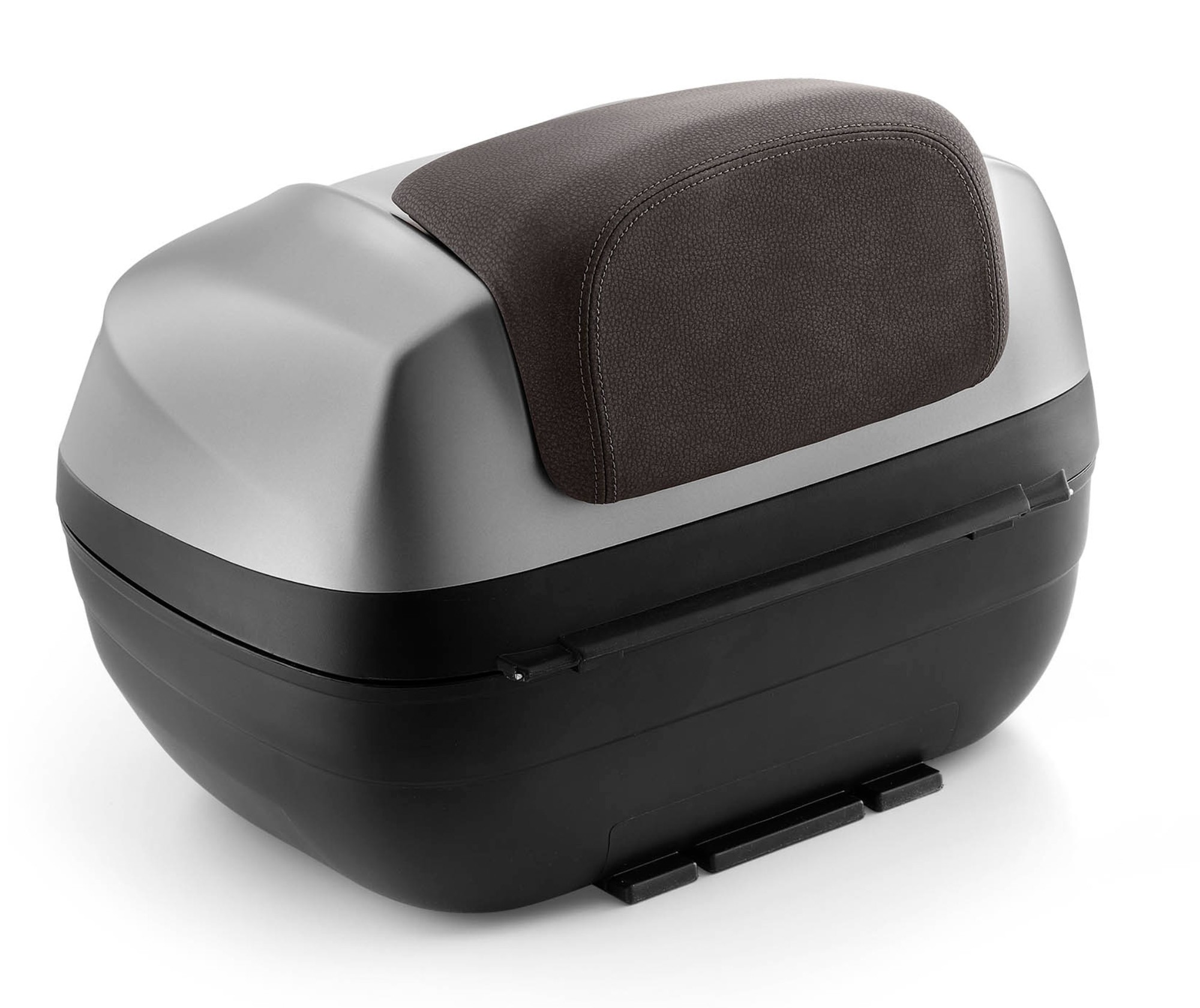 Top Case 37 l (avec coussin dorsal marron) pour Moto Guzzi V100 Mandello