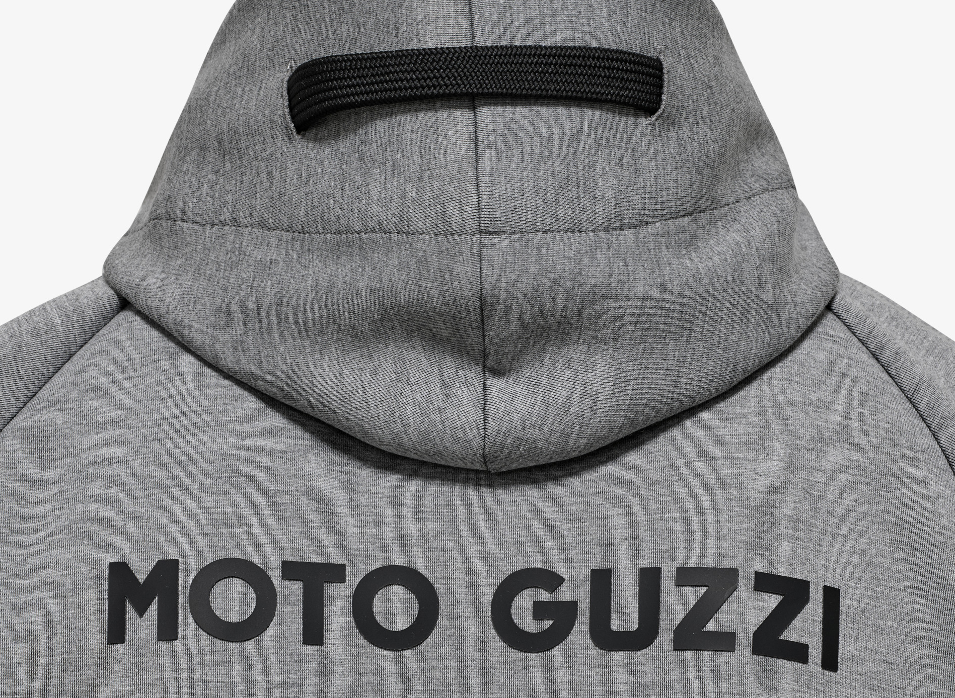 Sweat à capuche unisexe "Moto Guzzi Essential" gris