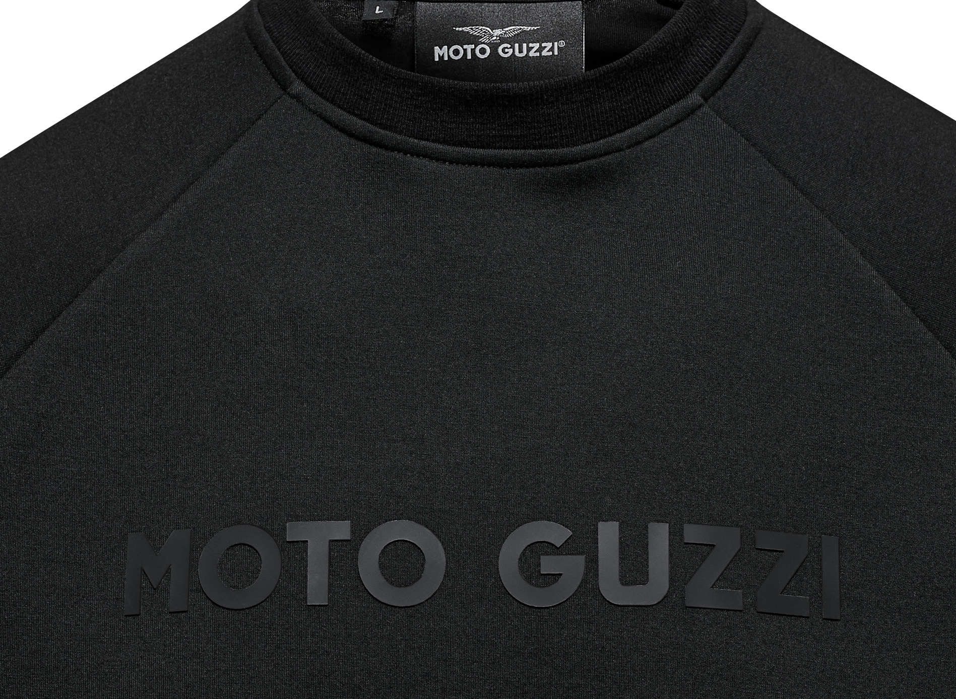 Sweat-shirt pour homme "Moto Guzzi Essential" noir