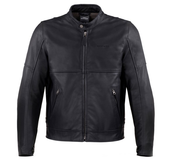 Blouson Moto Guzzi bleu polyester denim