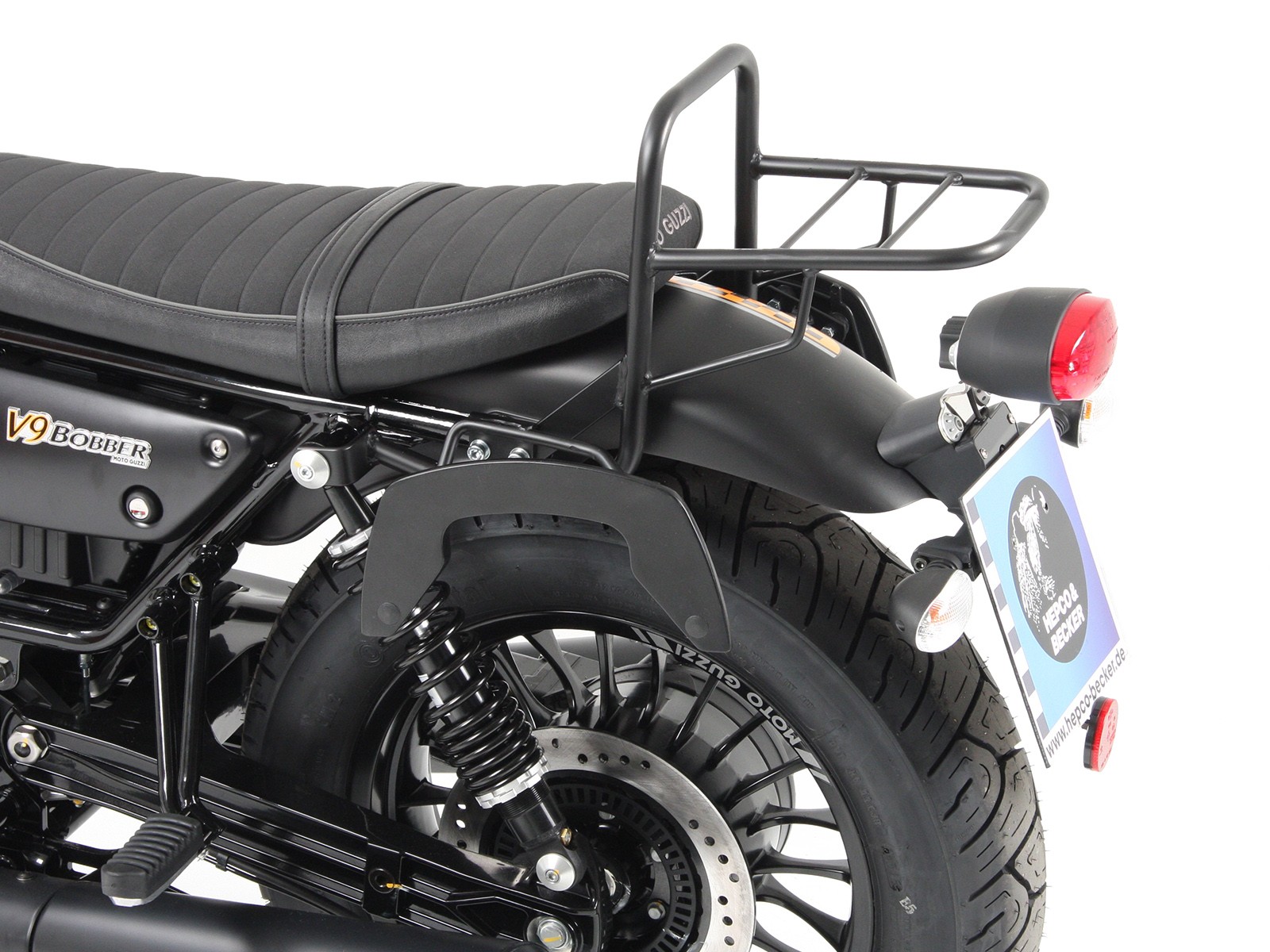 Extension de porte bagages Hepco-Becker Moto Guzzi V 100 Mandello