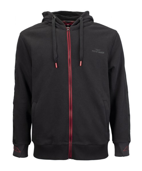 Veste sweat-shirt Moto Guzzi V85 TT coton noir